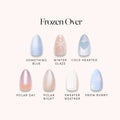 Lisawu Frozen Over press-on nail bundle style selection