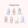 Lisawu Frozen Over press-on nail bundle style selection
