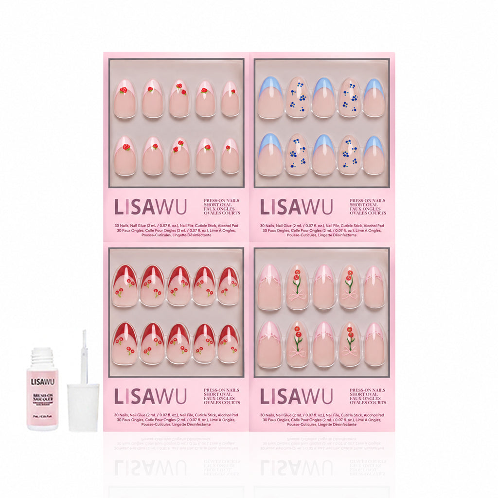 Fruit Stand Faves press-on nails in green shade