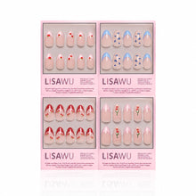 Fruit Stand Faves press-on nails in blue shade