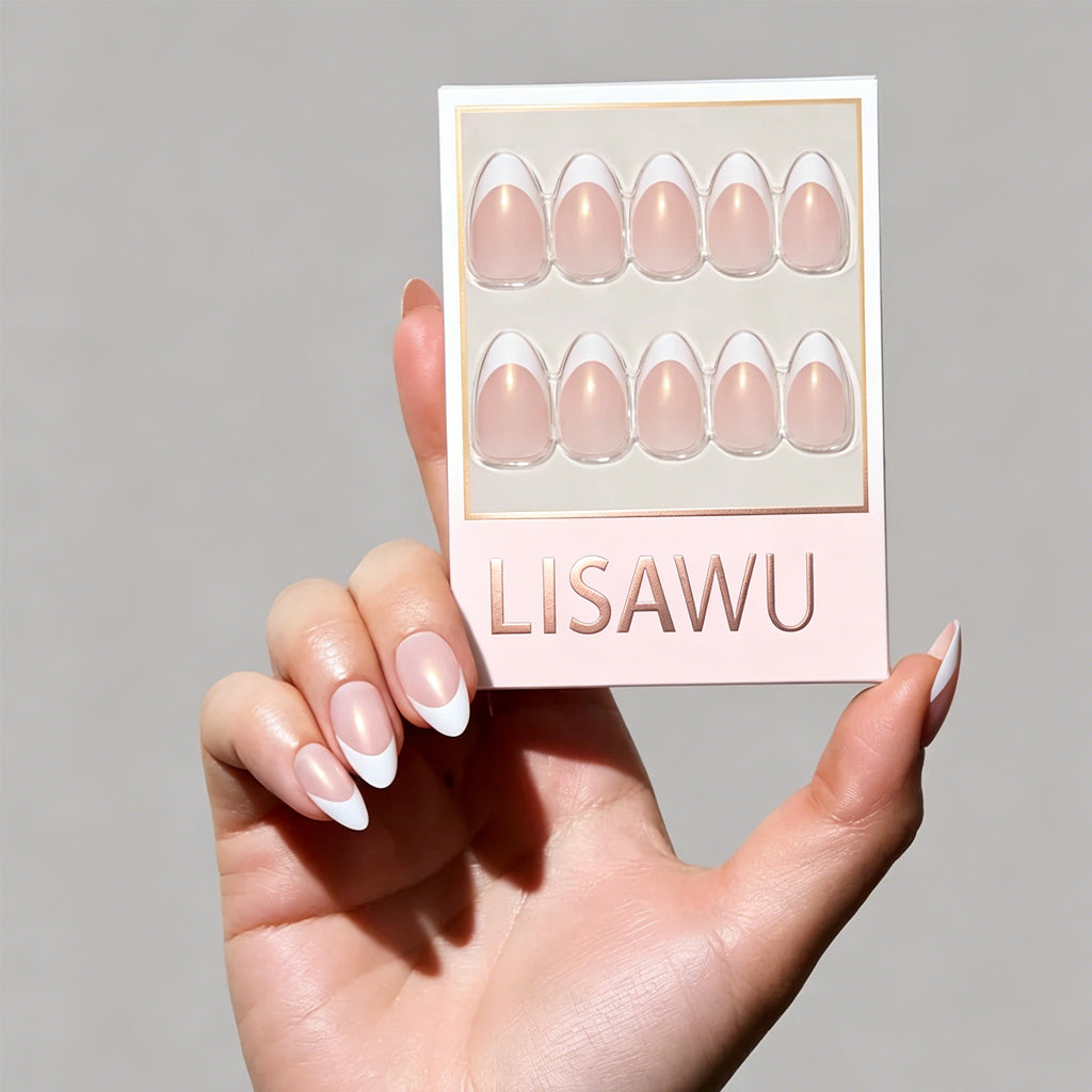 GIVE 'EM GRACE press-on nails in nude shade