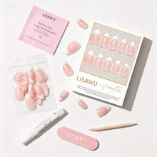 GIVE 'EM GRACE press-on nails in white shade