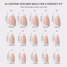GIVE 'EM GRACE press-on nail design - chrome style detail