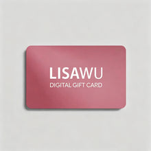 Lisawu Gift Card beauty gift card digital