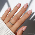 Goal Chaser press-on nails in gold shade