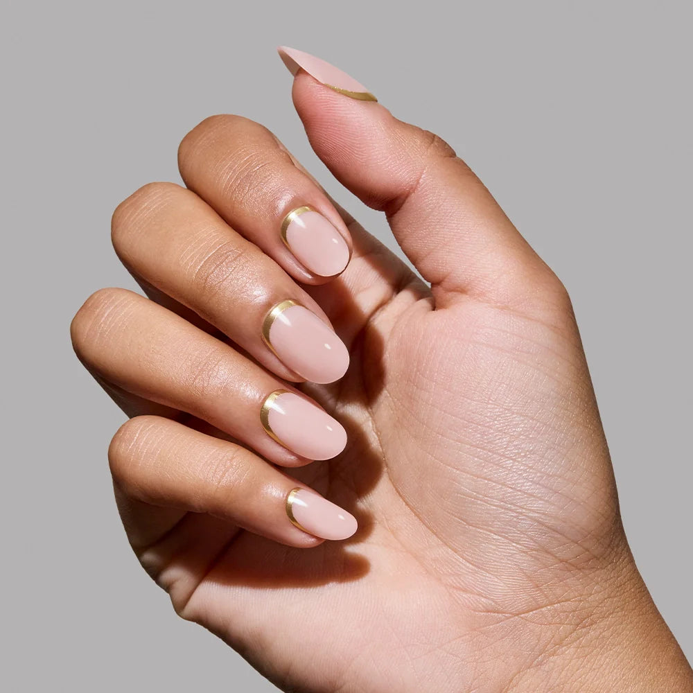 Goal Digger press-on nails with glossy finish