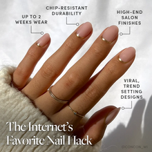Goal Digger press-on nail bundle - full set view