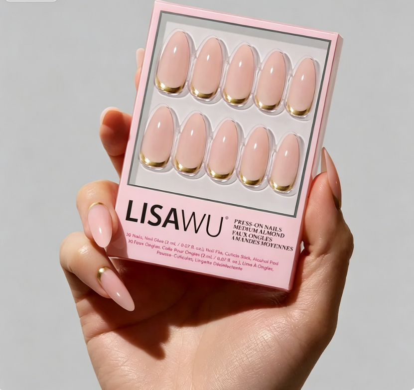 Goal Getter press-on nails in nude shade