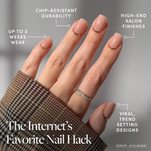 Goal Setter press-on nails with glossy finish