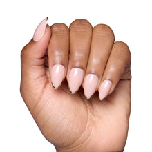 Gold Standard press-on nails - almond shape, short length