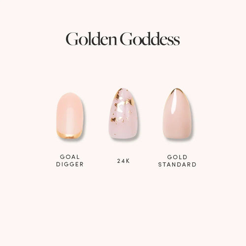 Lisawu Golden Goddess false eyelashes style selection