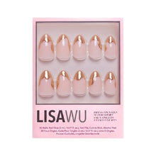 Golden Touch press-on nails in gold shade