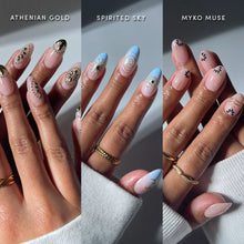 Lisawu Greek Goddess press-on nail bundle manicure lifestyle photo