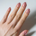 Guava Drop press-on nails in orange shade