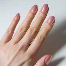 Guava Drop press-on nails in orange shade