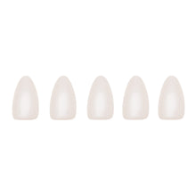 Hailey press-on nails - almond shape, short length