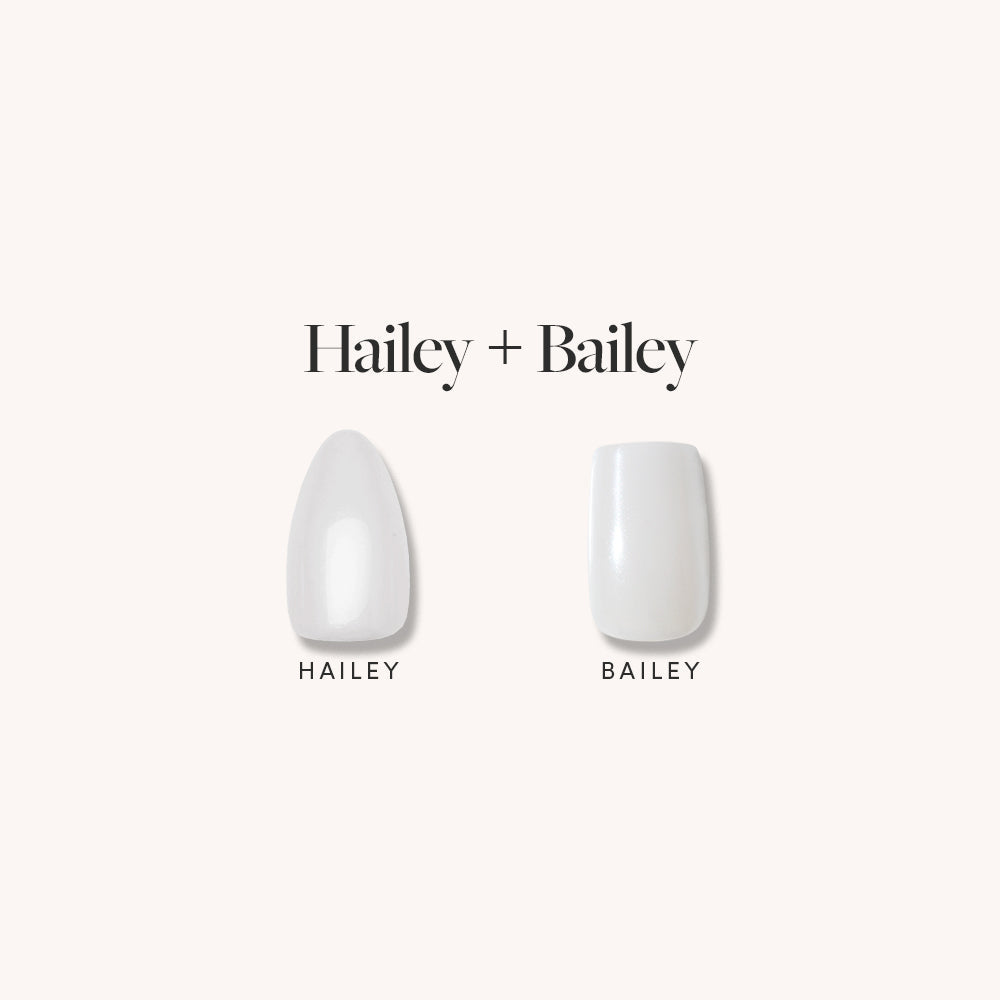 Lisawu Bailey + Hailey press-on nail bundle style selection