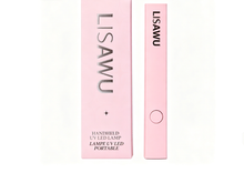 Handheld UV LED Lamp press-on nail bundle - full set view