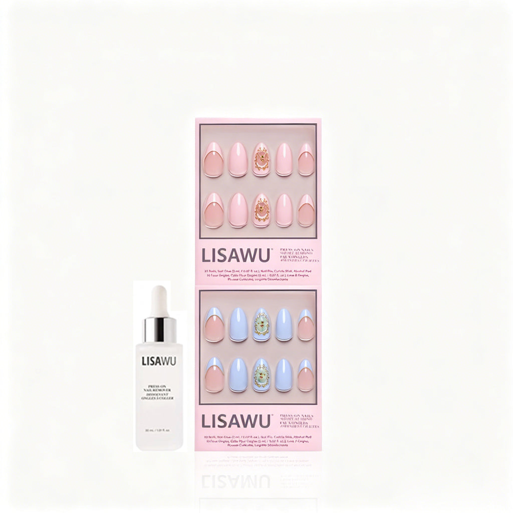 Heaven Sent press-on nails in pink shade