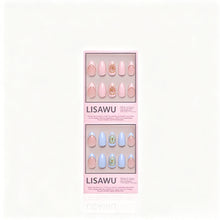 Heaven Sent press-on nails in blue shade