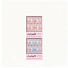 Heaven Sent press-on nails in blue shade