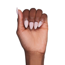 Heavenly press-on nail design - french tip style detail