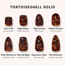 High Stakes press-on nails - squoval shape, short length