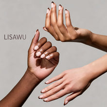 High Standards press-on nails in brown shade