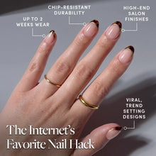 High Standards press-on nails with glossy finish