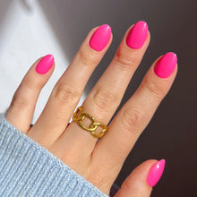 Hot Pink press-on nails in pink shade