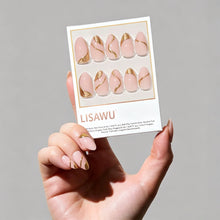 I AM A RICH MAN? press-on nails in nude shade