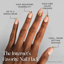 I AM A RICH MAN? press-on nail design - accent nail style detail