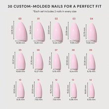 Iconic Pink press-on nail bundle - full set view