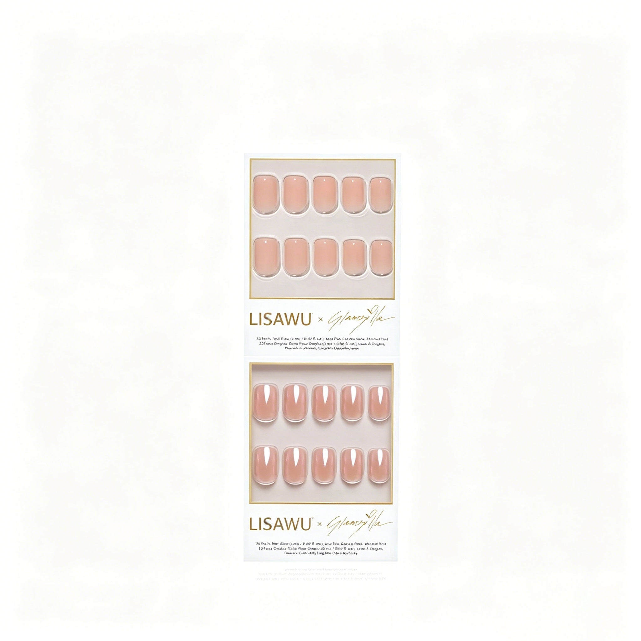 IN THE NUDE press-on nails in brown shade