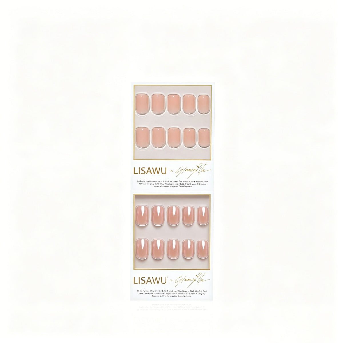IN THE NUDE press-on nails in brown shade