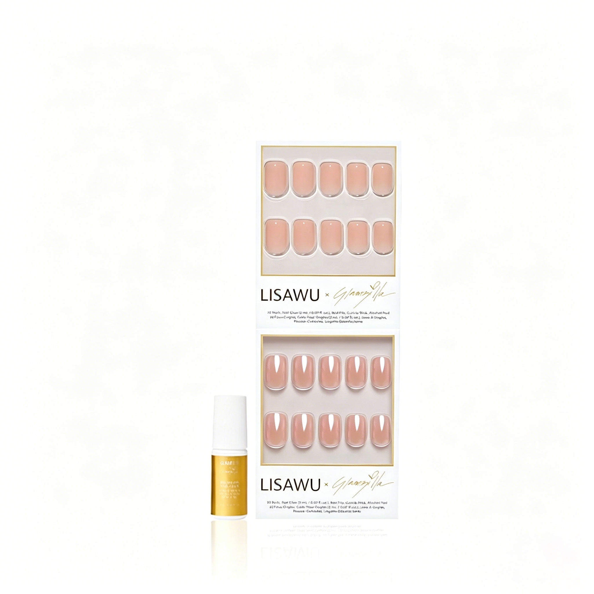 IN THE NUDE press-on nails in nude shade
