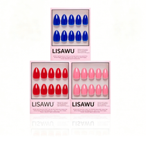 It Girl Summer press-on nails in blue shade