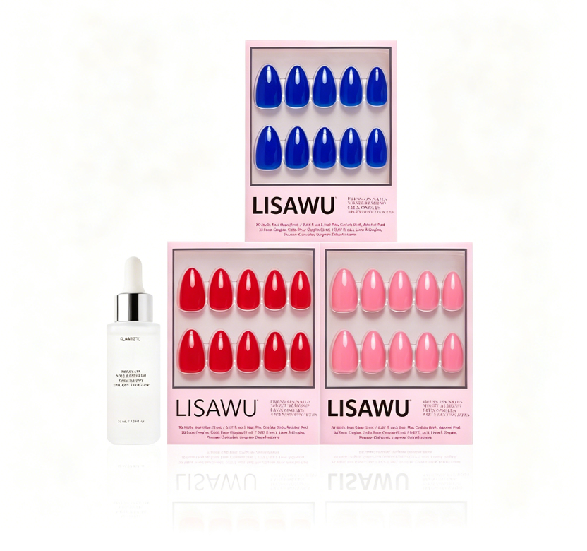 It Girl Summer press-on nails in pink shade