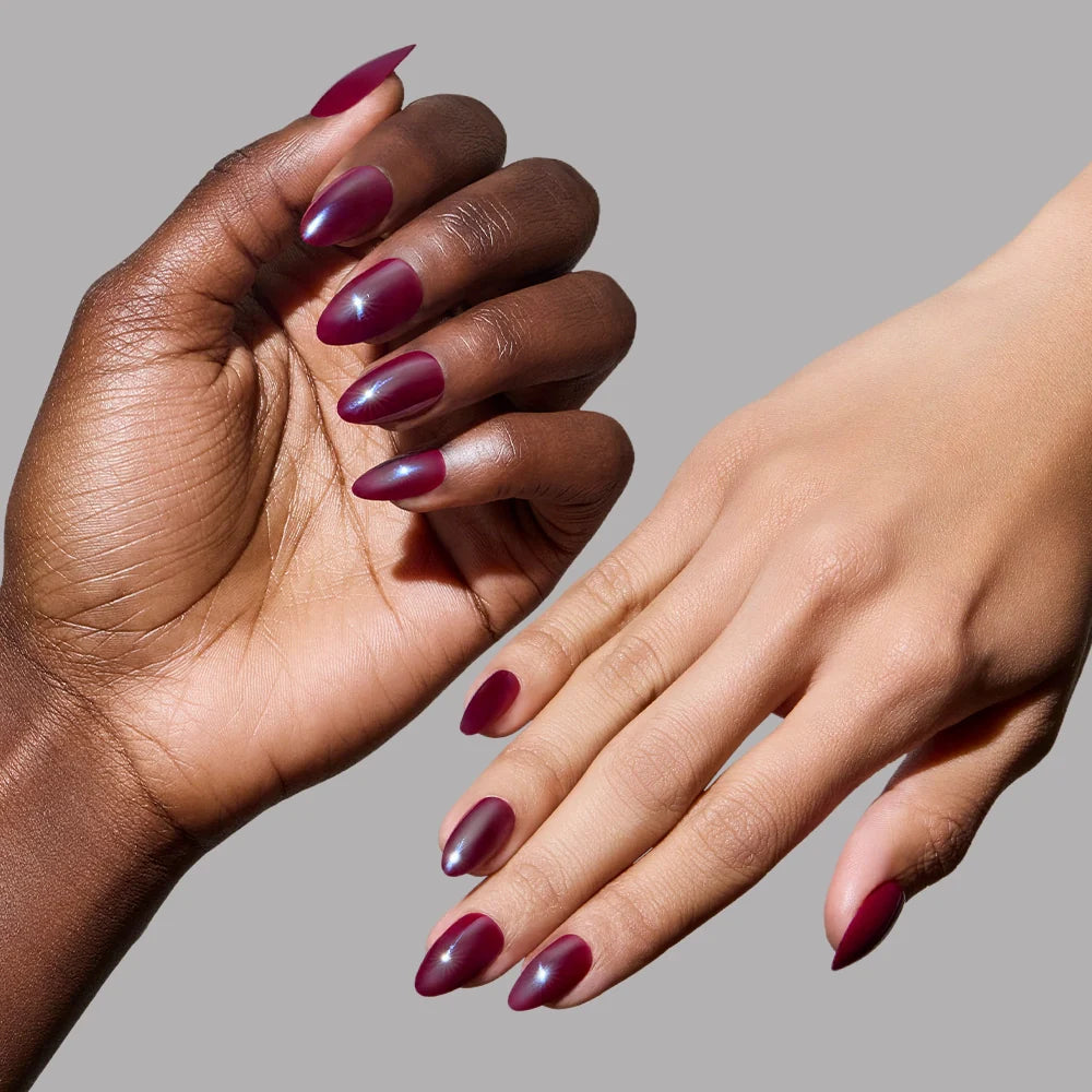 Jam Drizzle press-on nails with glossy finish