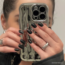Jet Black press-on nails product detail
