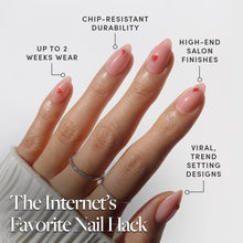 Juicy Slice press-on nail design - solid color style detail