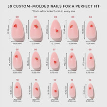 Juicy Slice press-on nail bundle - full set view