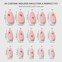 Juicy Slice press-on nail bundle - full set view