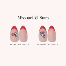 Lisawu Missouri All-Stars press-on nail bundle style selection
