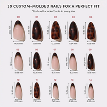 KILLAZILLA press-on nail design - french tip style detail
