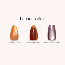 Lisawu La Vida Velvet press-on nail bundle style selection