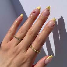 Lady Luck press-on nails in nude shade