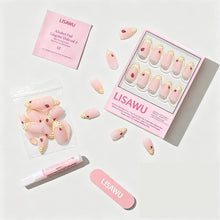 Lady Luck press-on nails with glossy finish