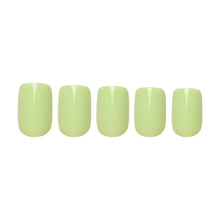 Light Sage press-on nails in soft muted green shade with natural oval shape perfect for everyday wear