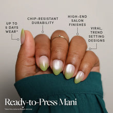 Lime Beam, press-on nails, Lime Beam 7